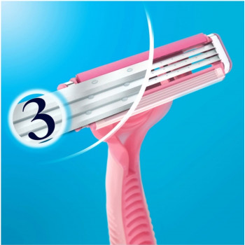 Simply Venus 3 Rasoirs jetables pour femmes 12 pcs