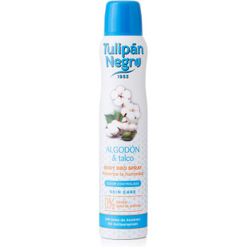 Tulipán Negro Deo Spray – avec Parfum de Coton & Poudre – 200 ml