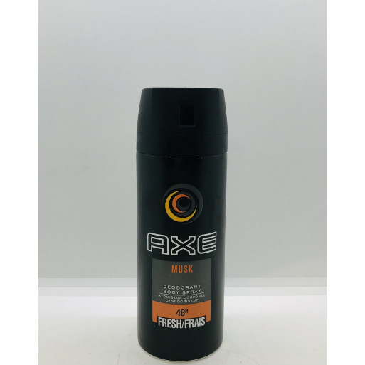 AXE Musc Déodorant Spray Corps Fraîcheur 48H -150 ml - AXE Musc Déodorant Spray Corps Fraîcheur 48H -150 ml -
