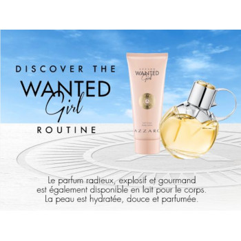 Azzaro Wanted Girl Set, Femme : Eau de Parfum, 80 ml + Lotion pour le Corps, 100 ml