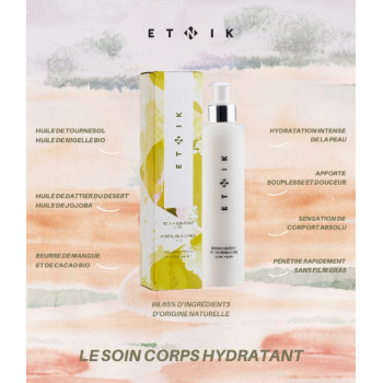 ETNIK COSMETICS SOIN HYDRATANT CORPS 200 ML