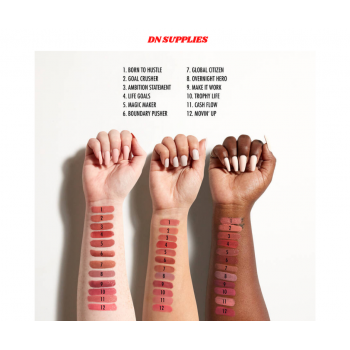 NYX PROFESSIONAL MAKEUP Rouge à lèvres liquide Shine Loud longue tenue avec brillant à lèvres transparent