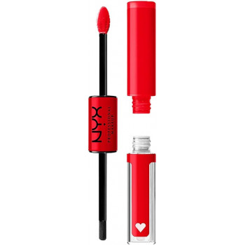 NYX PROFESSIONAL MAKEUP Rouge à lèvres liquide Shine Loud longue tenue avec brillant à lèvres transparent