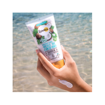 LOVEA Gommage bio à l'huile de coco 150 ml