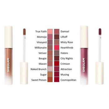 SHEGLAM MATTE ALLURE LIQUID LIPSTICK
