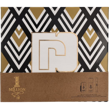 PACO RABANNE One Million For Men Eau De Toilette Coffret 3 Piéces