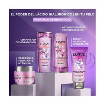 Loreal Paris - Elvive Hydra Hyaluronic Moisturizing Night Serum - 200 ml
