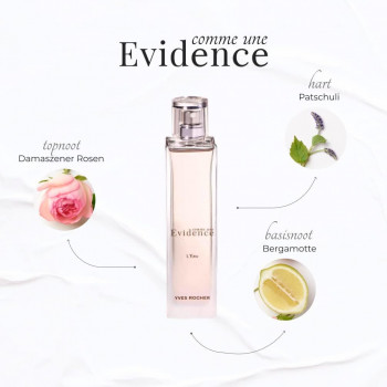 Yves Rocher Coffret Eau De Toilette + Gel Douche Comme une Evidence