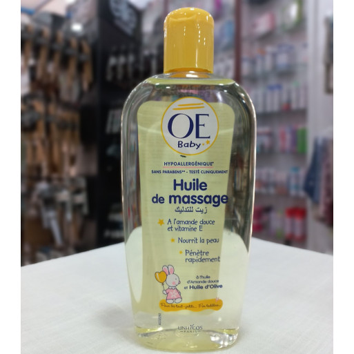 OE BABY HUILE DE MASSAGE 250 ML