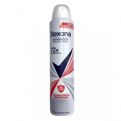 Rexona Deodorant Advanced Protection & Antibacterial 200ML Rexona Deodorant Advanced Protection & Antibacterial 200ML