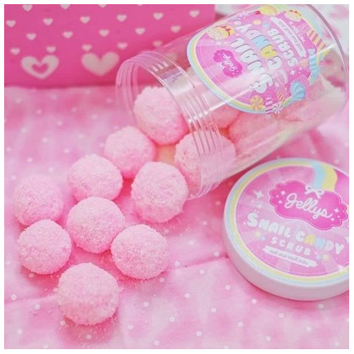 Jellys Gommage Snail Candy Scrub Balls 3-IN-1 ( 300 g ) Jellys Gommage Snail Candy Scrub Balls 3-IN-1 ( 300 g )