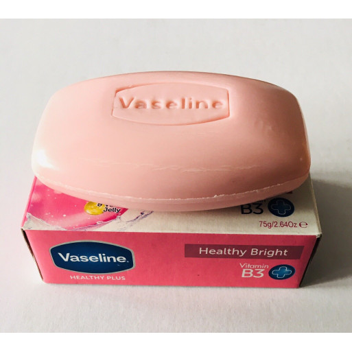 Vaseline Healthy Plus Bar Savon Healthy Bright Vitamin B3 3 x75g Pour une peau lumineuse Vaseline Healthy Plus Bar Savon Healthy Bright Vitamin B3 3 x75g Pour une peau lumineuse