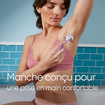 Gillette Venus Comfortglide Breeze Rasoir pour femme avec 2 recharges