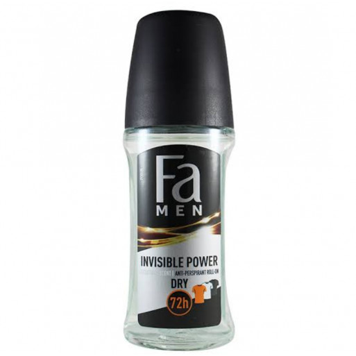 Fa Roll-On Men Invisible Power Dry 72H 50 ml Fa Roll-On Men Invisible Power Dry 72H 50 ml