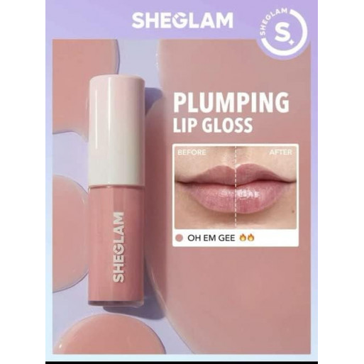 SHEGLAM HOT GOSS PLUMPING LIP GLOSS - OH EM GEE - 6,8 G SHEGLAM HOT GOSS PLUMPING LIP GLOSS - OH EM GEE - 6,8 G