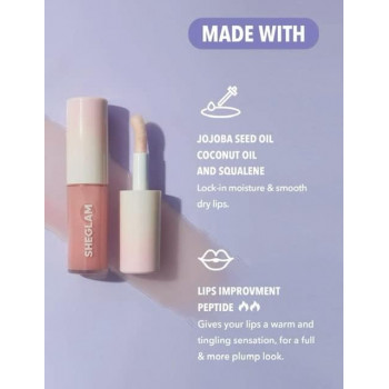 SHEGLAM HOT GOSS PLUMPING LIP GLOSS - OH EM GEE - 6,8 G