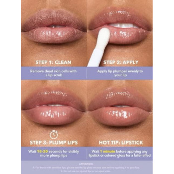 SHEGLAM HOT GOSS PLUMPING LIP GLOSS - OH EM GEE - 6,8 G