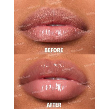 SHEGLAM HOT GOSS PLUMPING LIP GLOSS - OH EM GEE - 6,8 G