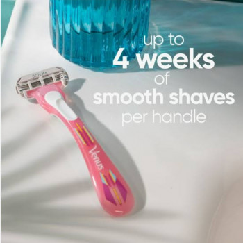 Gillette Simply Venus 3 Rasoir Jetable Treasures 3lames Rose