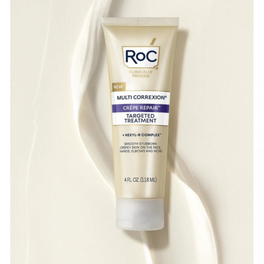 ROC - Crème Réparatrice Peau Défroissée Traitement Ciblé Clinically Proven ( décolleté / bras / mains ) 118 ml ROC - Crème Réparatrice Peau Défroissée Traitement Ciblé Clinically Proven ( décolleté / bras / mains ) 118 ml