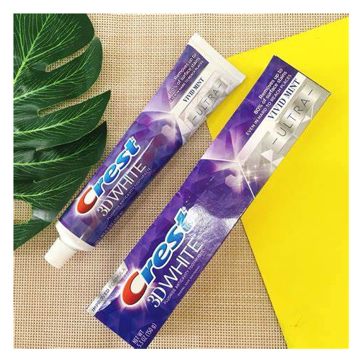 Crest 3D White Dentifrice Vivid Mint Ultra 147 G Crest 3D White Dentifrice Vivid Mint Ultra 147 G