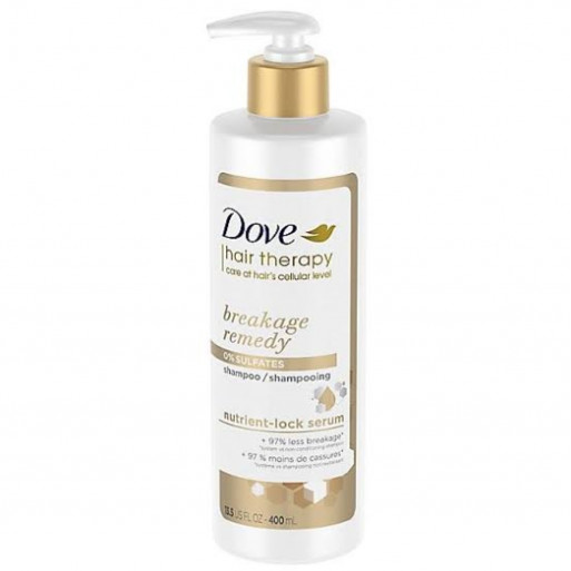 Dove Hair Therapy Shampooing Remède contre la casse sans sulfate 400 ml Dove Hair Therapy Shampooing Remède contre la casse sans sulfate 400 ml