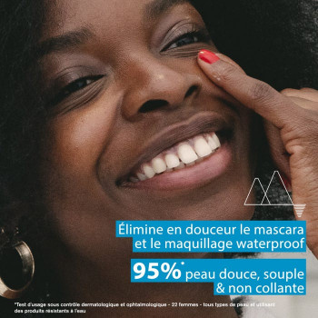 URIAGE Démaquillant Waterproof - Yeux et Lèvres - Peaux Sensibles, 100ml