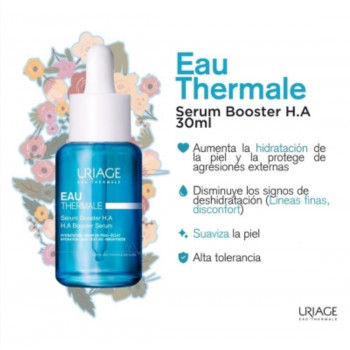 URIAGE EAU THERMAL SÉRUM BOOSTER H.A HYDRATE , REPULPE  , LISS 30 ML