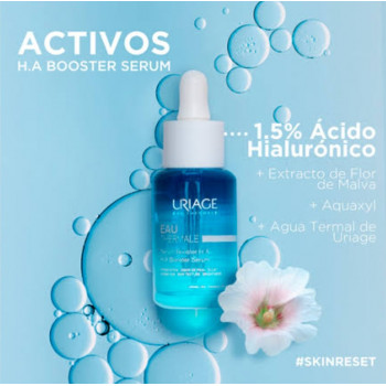 URIAGE EAU THERMAL SÉRUM BOOSTER H.A HYDRATE , REPULPE  , LISS 30 ML