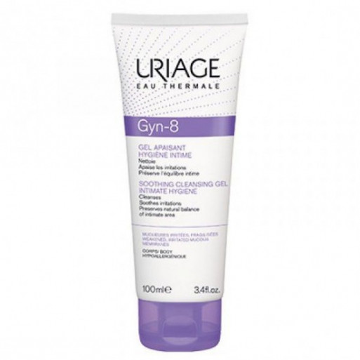 URIAGE Gyn-8 Toilette Intime Gel Apaisant 100ml URIAGE Gyn-8 Toilette Intime Gel Apaisant 100ml