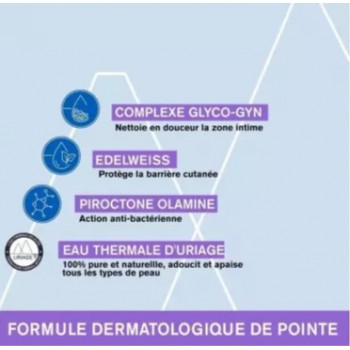 URIAGE Gyn-8 Toilette Intime Gel Apaisant 100ml