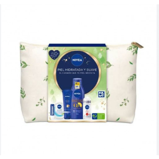 Nivea trousse de toilette soins complets 5 produits Nivea trousse de toilette soins complets 5 produits