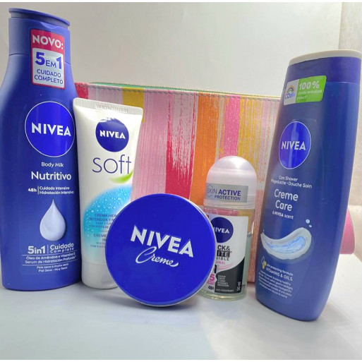 Nivea trousse de toilette peau lisse et hydratée 5 produits
