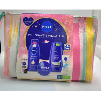Nivea trousse de toilette peau lisse et hydratée 5 produits