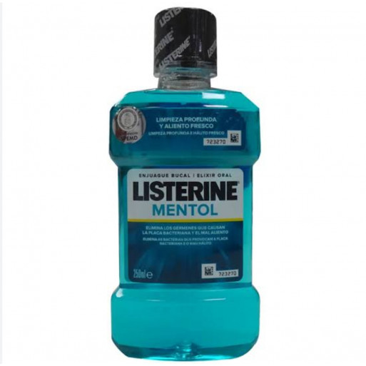 Listerine Mentol Bain de bouche 250 ml Listerine Mentol Bain de bouche 250 ml
