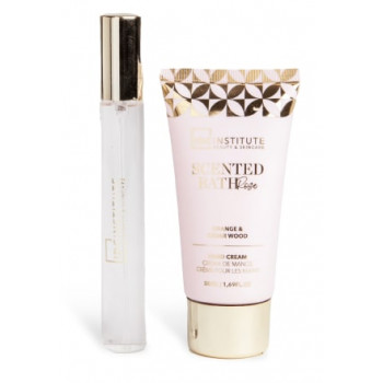IDC INSTITUTE SCENTED BATH ROSE - Coffret cadeau bain parfumé à la rose -