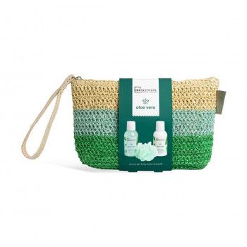 INSTITUT IDC Aloé Véra ﻿Trousse de toilette 3 pièces