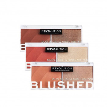 Revolution Relove - Colour Play Blushed Blush and highlighter duo