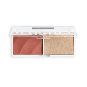 Revolution Relove - Colour Play Blushed Blush and highlighter duo