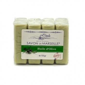 La Cigale Savon de Marseille Lavande 4x100g