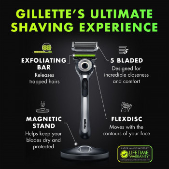 GILLETTE LABS RASOIR EXFOLIANT + 1 recharge