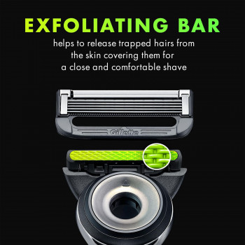 GILLETTE LABS RASOIR EXFOLIANT + 1 recharge
