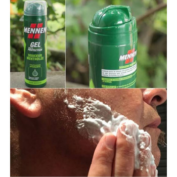 Mennen Gel de rasage mentholé anti-irritations 200 ml