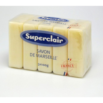 SUPERCLAIR Savon De Marseille 5x100g