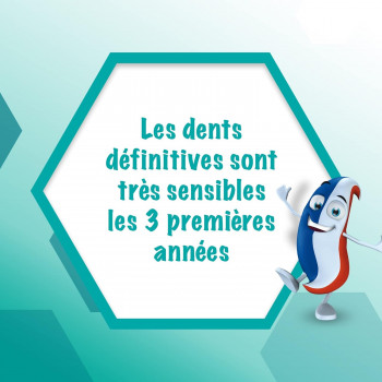Aquafresh Dentifrice Junior, Pour les Enfants Entre 6 et 8 Ans, Protege les Dents En Croissance, Goût Menthe Douce, 75 ml