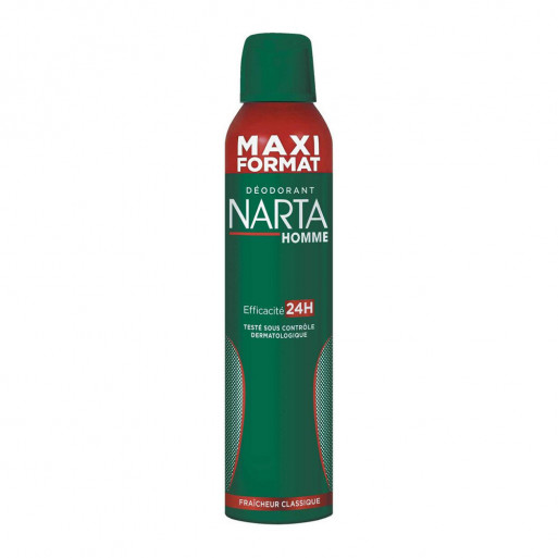 Narta Déodorant Narta homme fraicheur classique Maxi Format 250 ml