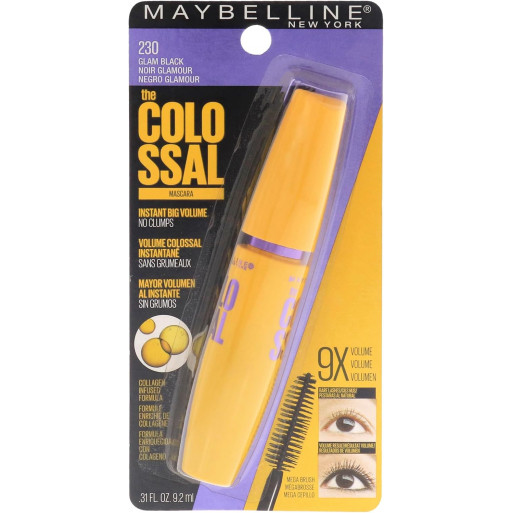 Maybelline The Colossal Mascara - 230 Glam Black - 9,2 Ml Maybelline The Colossal Mascara - 230 Glam Black - 9,2 Ml