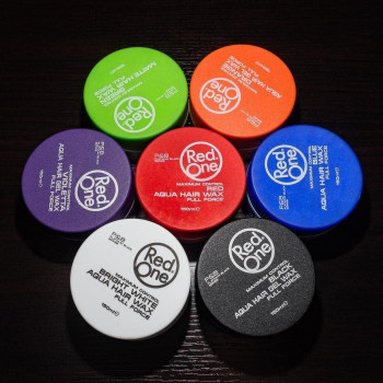 Red One Full Force Aqua Hair Wax Bright White 150ml