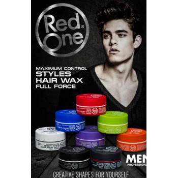 Red One Full Force Aqua Hair Wax Bright White 150ml
