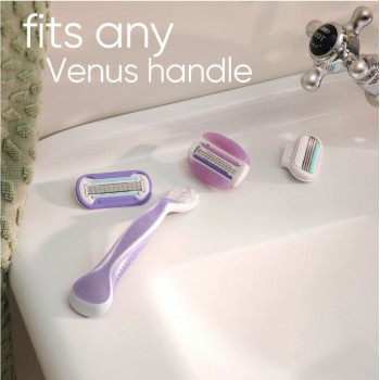 GILLETTE VENUS Comfortglide BREEZE 2 in 1 - 3 lames - 4 unités